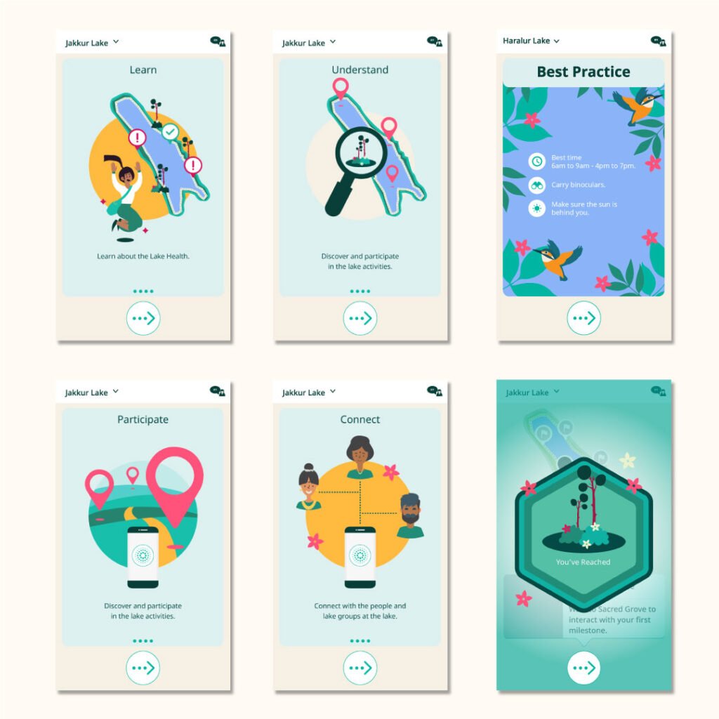 MIRA App Screens