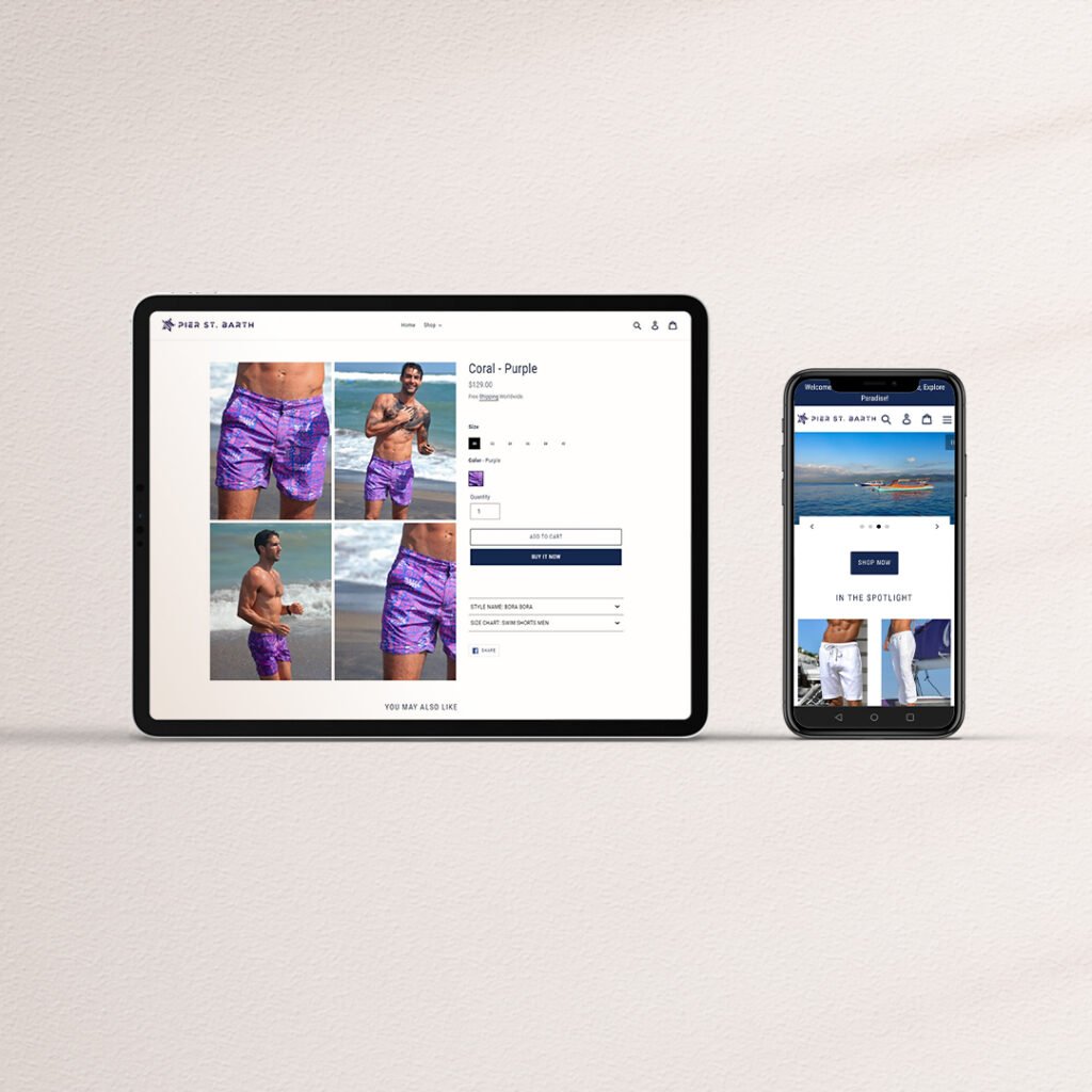 Piers St. Barth Web Store